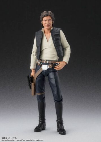 Figura de acción Star Wars A New Hope Han Solo Classic 6 pulgadas S.H.Figuart... - Imagen 5 de 10