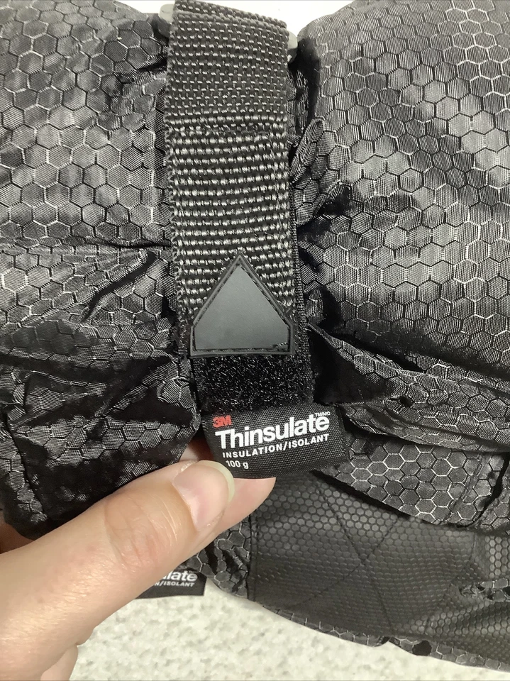 Guantes Merona Thinsulate grandes negros nuevos con etiquetas Foto 3 de 3