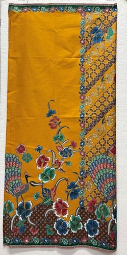 Women's Thai Cotton Batik Tube Sarong Flora Pattern Ready to Wear 43'' X 2 m. - Picture 15 of 18