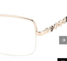 Pierre Cardin eyeglass eyeglasses frame frames gold copper Havana 55-18-140