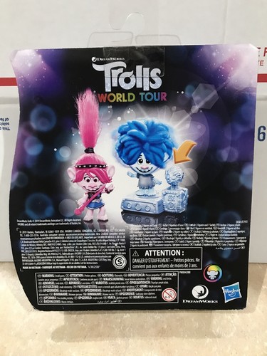 ¡NUEVO SELLADO! ¡Trolls World Tour Rock City Bobble 2019! ¡Juguete! Raro - Imagen 2 de 2