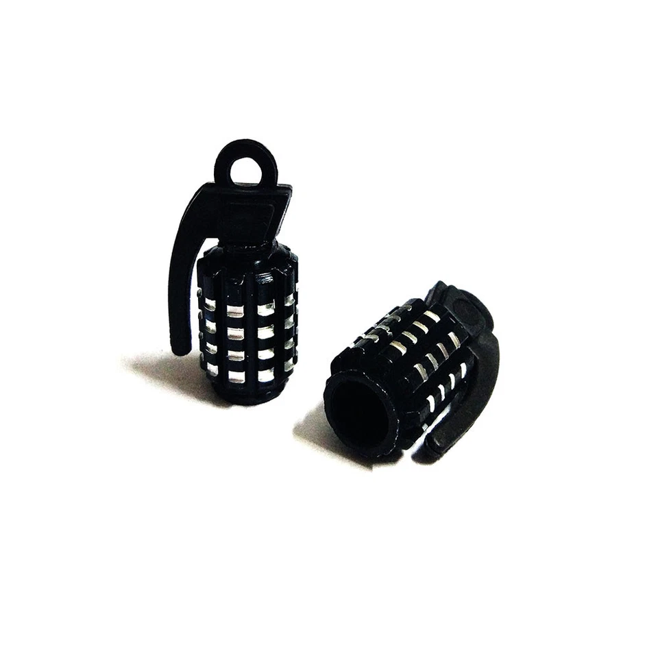 4 черных алюминиевых колпачка на штоки клапанов шин для Harley - Изображение 2 из 2