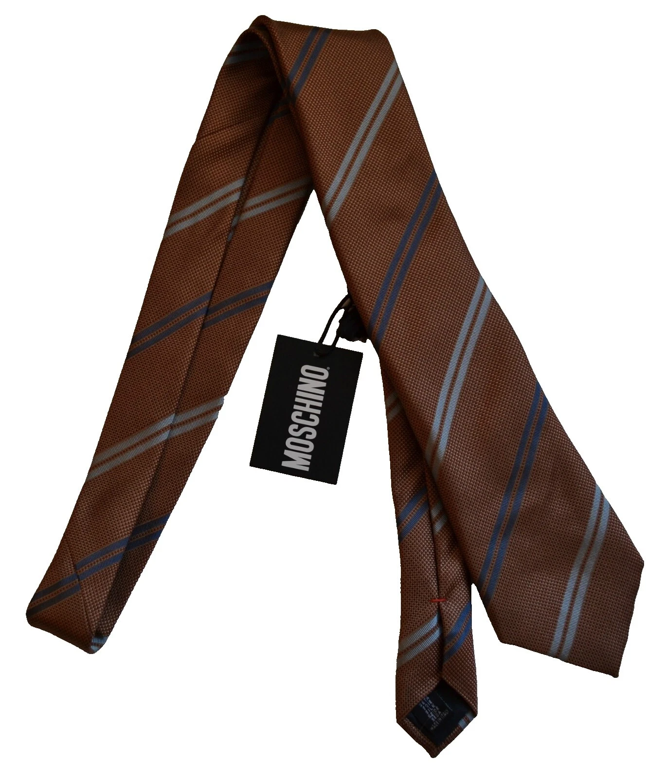 Lazos de seda Moschino a Rayas 100% para De hombre