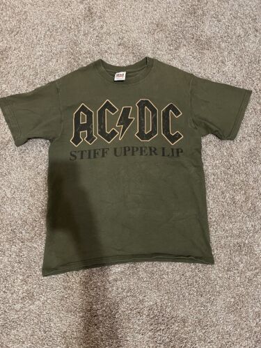 Vintage AC/DC steif Oberlippe T-Shirt M Amboss ACDC - Bild 1 von 12