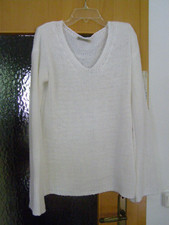 Conleys -Damen Strick Pullover , Weiß , Gr. 40-42 , Made in ITALY