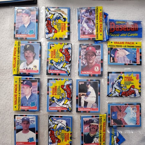 1988-donruss-baseball-cards-rack-packs-x5-look-ebay