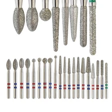 Dental Diamond Bur Zirconia Cutting Bur Round Football FG Fine Medium Grit Z856