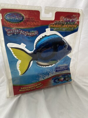 NEW Swim Ways Rainbow Reef Magic Action Mini Trigger Fish Tropical 2004 RARE