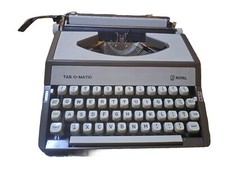 Vintage Royal Litton TAB-O-Matic Award Series Typewriter. Is Working Good. thumbnail