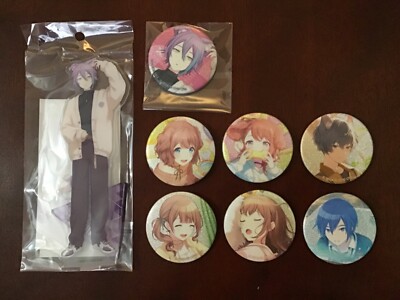 Rui Kamishiro Acrylic Stand &  Rise as ONE!  Event Button Badges - Project Sekai