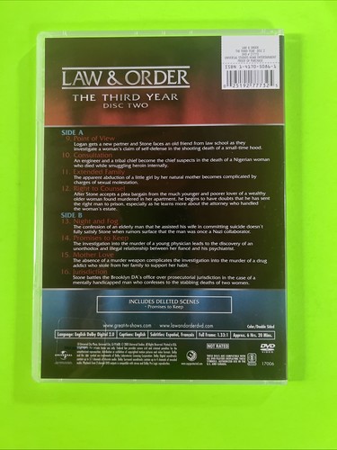 Law & Order: Third Year (DVD) - Picture 8 of 12