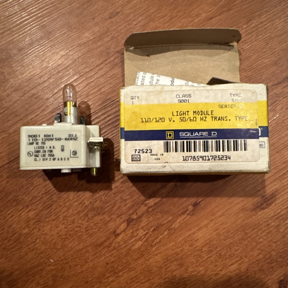 Square D 9001-KMF-1 Series G 110-120V 50/60HZ LIGHT MODULE - Image 2 of 2