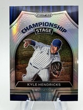 2022 Panini Prizm Kyle Hendricks Championship Stage Silver Prizm - Chicago Cubs