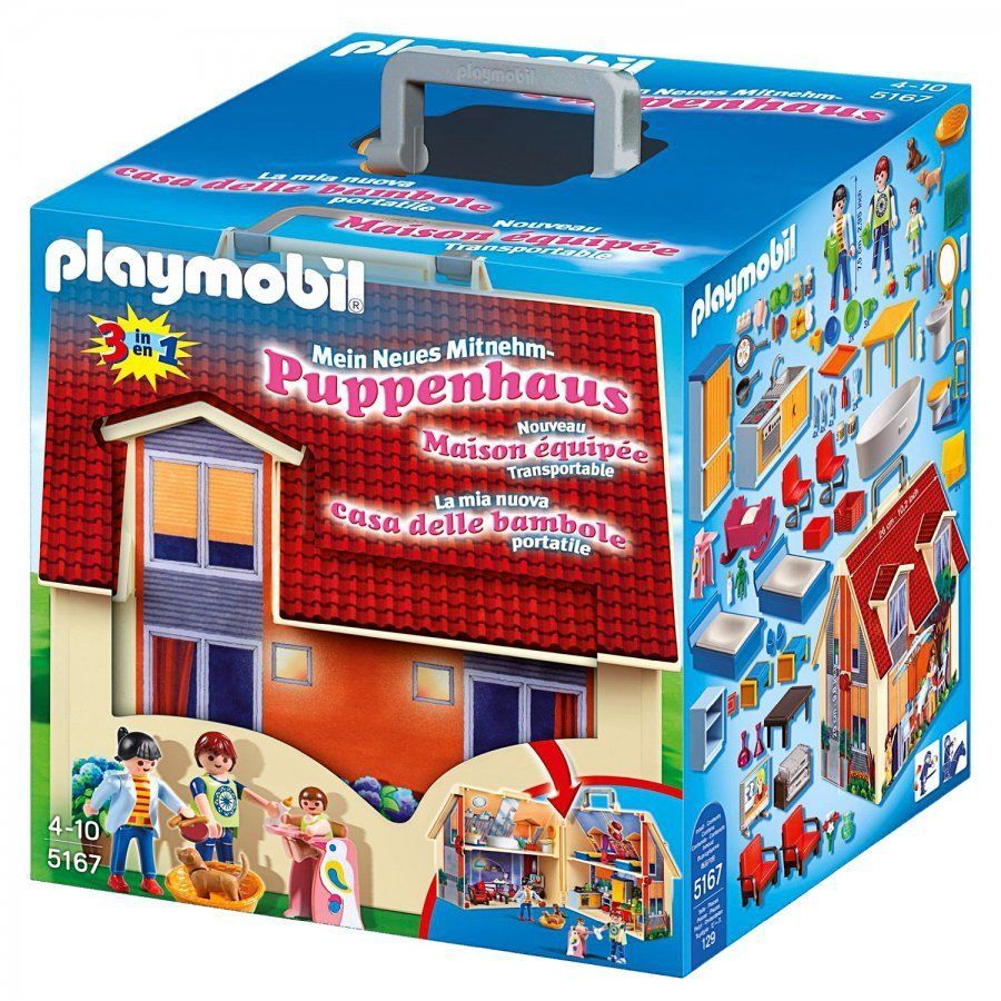 Playmobil 5167 Maletin Casa de Muñecas Dollhouse ptc