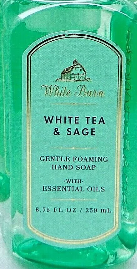 White tea foaming hand soap sale