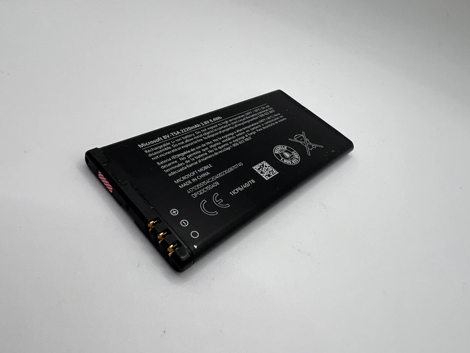 Литий-ионный аккумулятор Microsoft BV-T5A 3,8 В 2220 мАч для Nokia Lumia 730 735 738 - Изображение 2 из 4