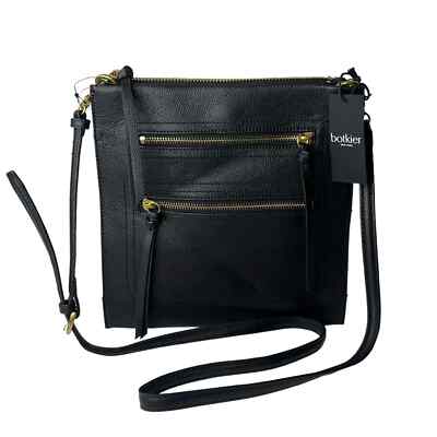 botkier ブラック レザー ショルダーバッグ s-l400.jpg