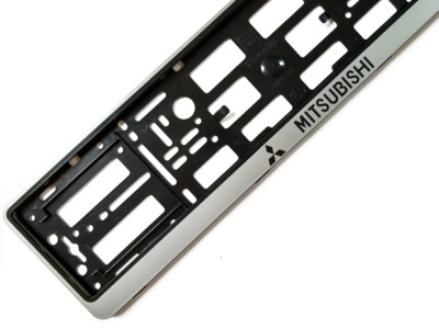 European License Plate Frame Holder – For Mitsubishi Fans – UV Printed – Lithuania