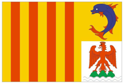 Provence-Alpes-Cote D'Azur Flag Sticker Decal