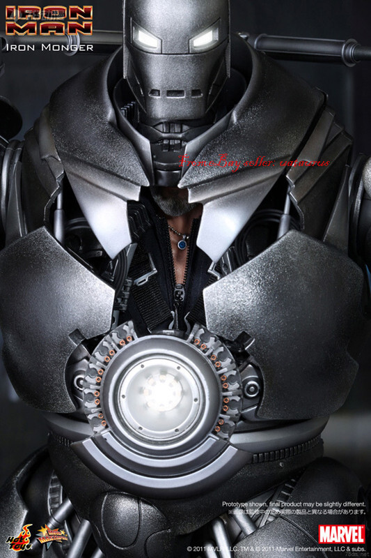 Perfect Hot Toys 1/6 Mms164 Iron Man Iron Monger In Stock