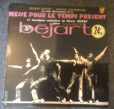 Vinyl LP Pierre Henry Michel Colombier Messe Pour le Temps Present bejart France