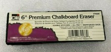  74586 PREMIUM CHALKBOARD ERASER 6" LONG