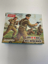 Vintage Airfix No. S3 "WWII British Infantry" H0/00 Scale Plastic Soldiers