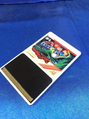 SPLATTER HOUSE namcot NEC PC ENGINE Hu-Card Rare Action Game Splatterhouse ACT - Picture 2 of 2