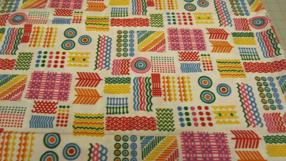 Cotton Fabric Prisms by Hoffman Inter Bright Colors Geomatric 1yd 32" x 44 - Image 2 of 4