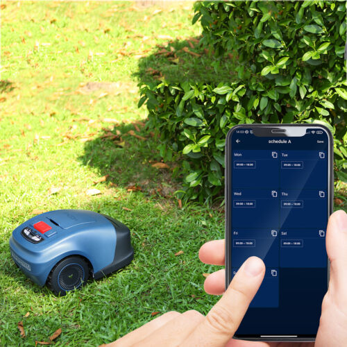 HOOKII Akkumäher Mähroboter 1000qm Rasenroboter WLAN APP, Regensensor,4400mAh - Bild 4 von 17