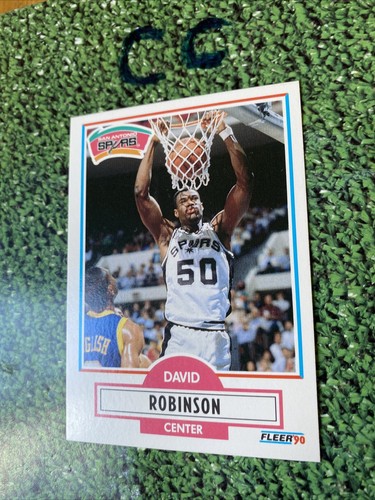 1990 Fleer David Robinson #172 Basketball Card - Picture 4 of 6