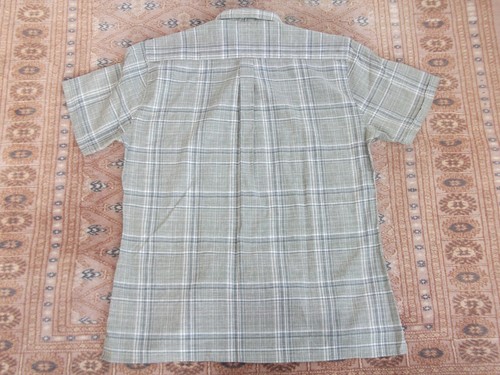 Barbour Coldingham Herren Leinen Mix Kurzarm Hemd Oberteil Medium Grün Kariert - Bild 2 von 13