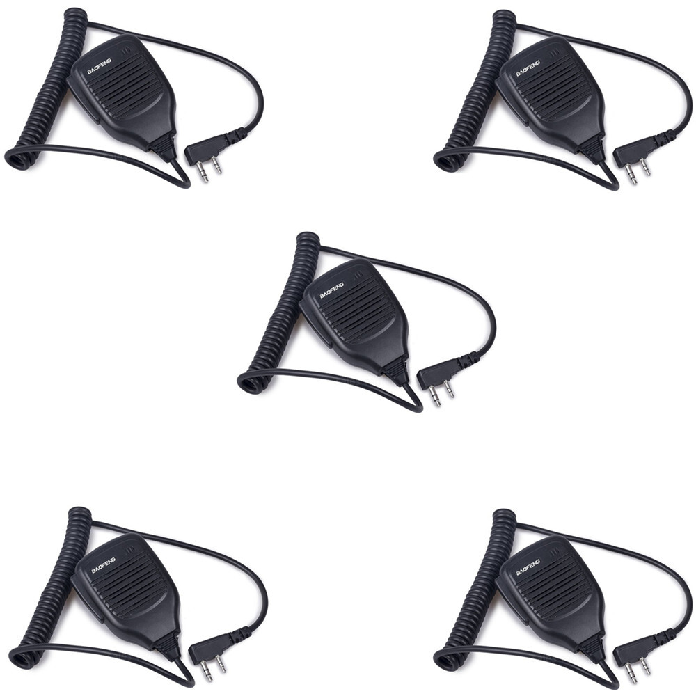 5X Shoulder Speaker Microphone For Baofeng UV-5R BF-888S Retevis RT22 H777 Radio