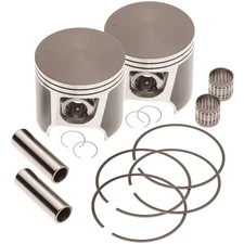Dual Piston Kit for SeaDoo 951 Direct Injection XP GTX RX LRV DI 1.00MM Over