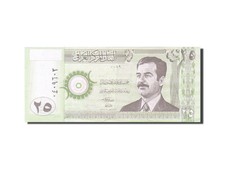 [#262051] Billete, 25 Dinars, 2001-2002, Iraq, KM:86, 2001, UNC