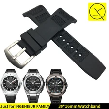 30*16MM Watchband Fit for IWC INGENIEUR & MISSION EARTH series & IW323601/376501