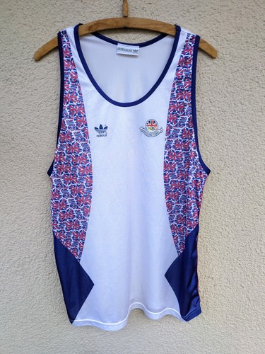 Maillot Cycliste Vintage The Tour Of Britain – Taille 4 – Homme – Blanc