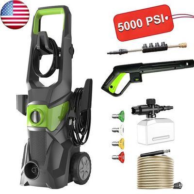 #ad Electric Pressure Washer 5000 PSI High Pressure Washer Portable Powered Washer $86.99