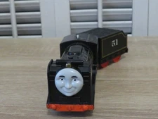 Mattel 2013 Thomas & Friends Trackmaster Motorized Train Engine HIRO & TENDER