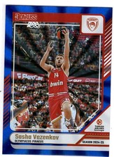 Sasha Vezenkov 2024-25 Panini Donruss Euroleague 41/49 Blue Laser Oly #35