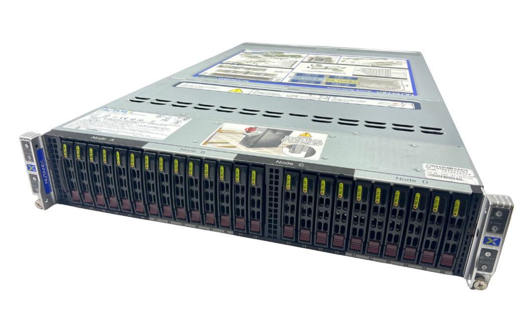 Nutanix Nxs2U4Ns24G600 8X Xeon Gold 6230, 8X 240Gb Ssd, 2X Psu 4-Node Nx-3460-G7