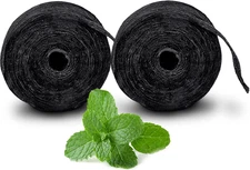 Expandable Dental Floss with Activated Charcoal and Xylitol Mint 2-Pack Refills