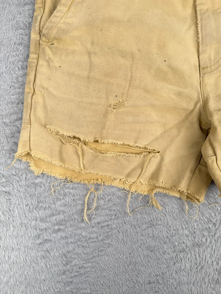 Pantalones Cortos Patagonia Para Hombres 31 Beige Pantalones de Pie Corte Algodón Tela de Pato 31x9 Foto 3 de 4