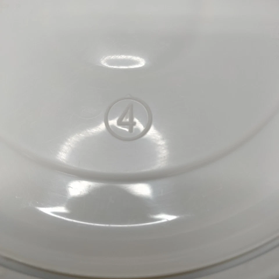 De Colección Rubbermaid 8.5" Servin Saver #4 Tapa de Repuesto Grande Redonda #0031 Almendra Foto 3 de 4