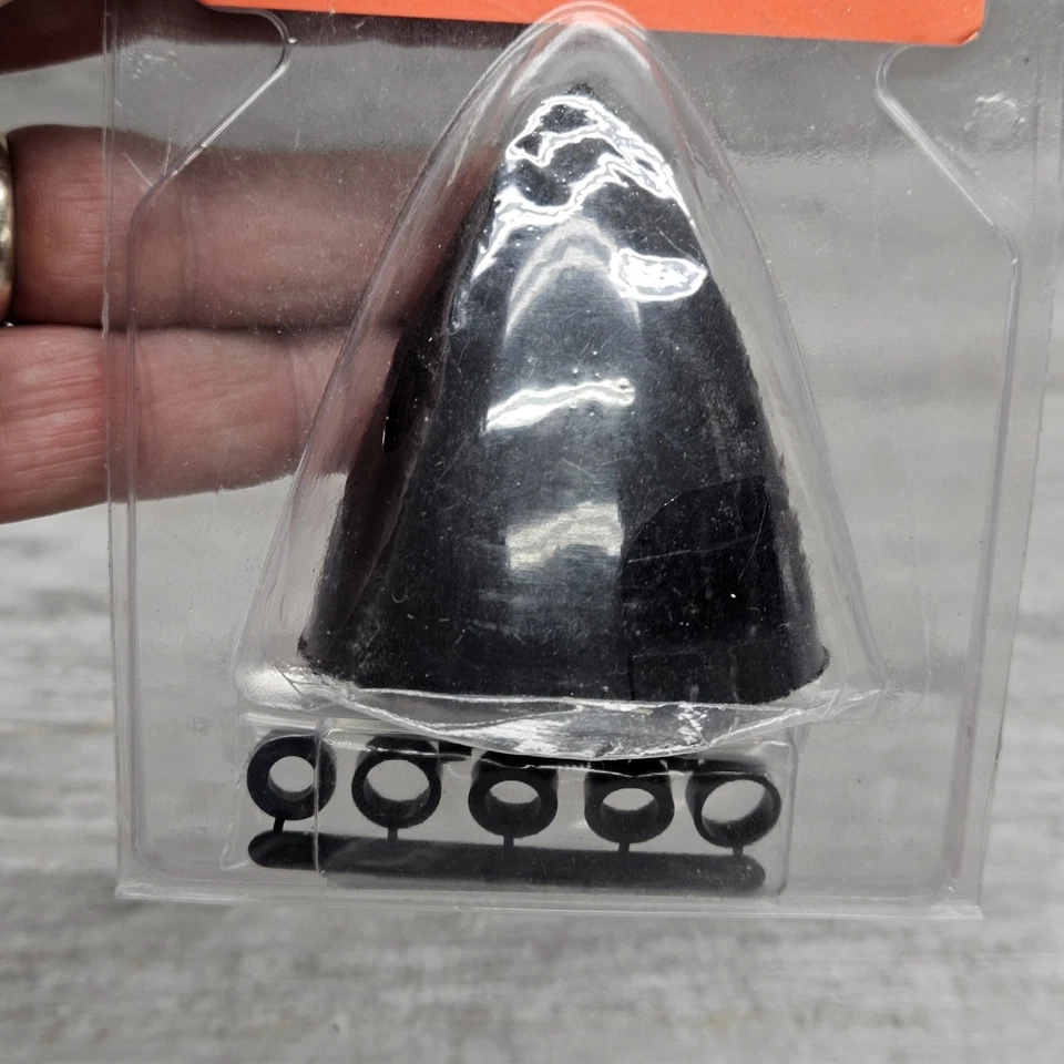 Productos Du-Bro - Spinner negro de 2,25" de diámetro - Parte # 279 - Nuevo Foto 3 de 4