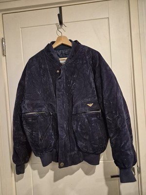 U.S FORCE AVIATION Co. AIR FORCE BOMBERJACKE Made in Italy Navy Herren Vintage 