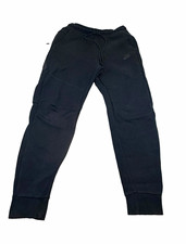 Nike Women's Black Jogger Pants Size M Drawstring Breathable Tapered 27"