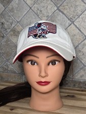 Disney Story Minnie Mouse American Flag Adjustable Strap Baseball Style Hat