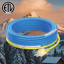 YeloDeer Pipe Heat Tape - Weatherproof Freeze Protection for Exposed Water Lines