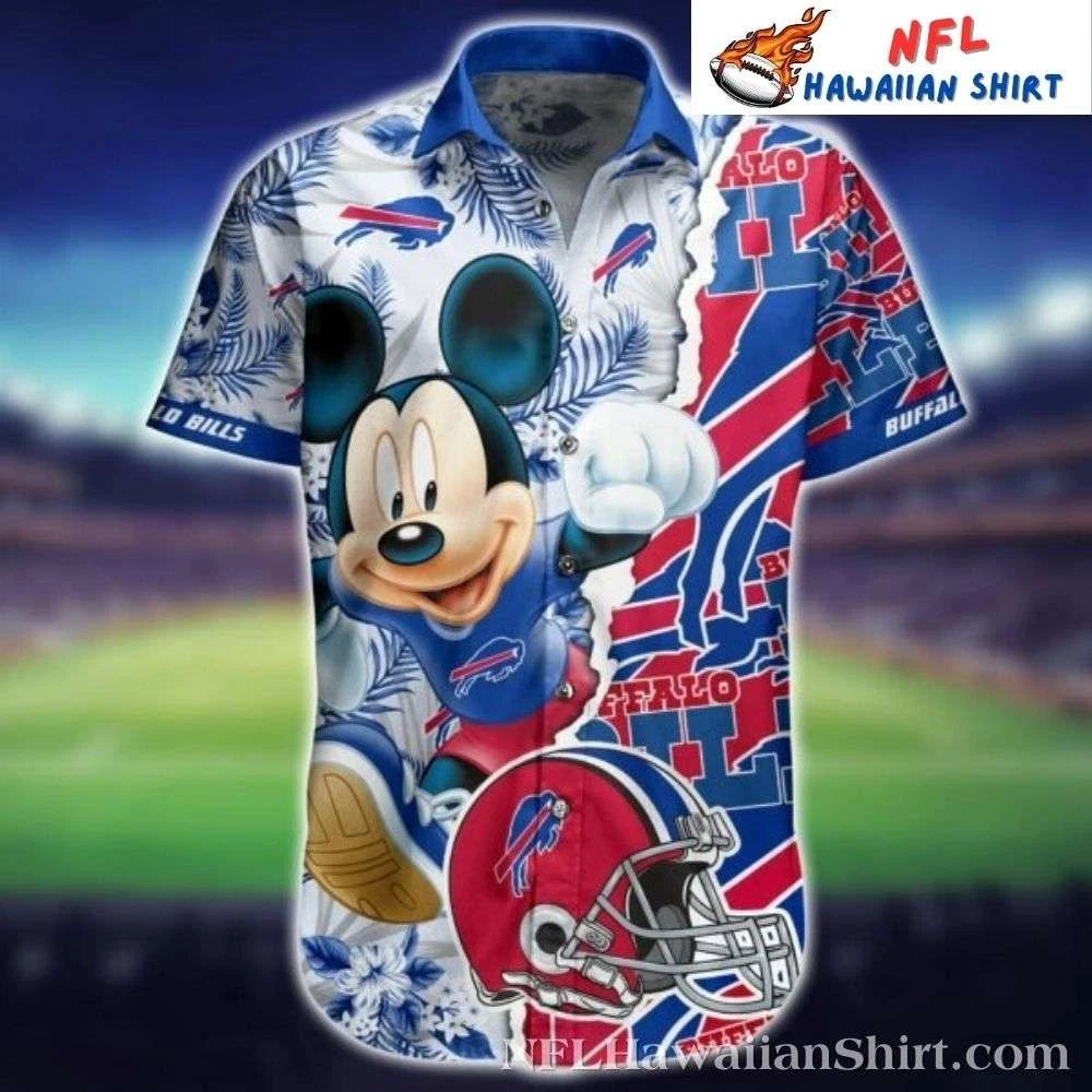 Buffalo Football Mickey Hawaiian Shirt
